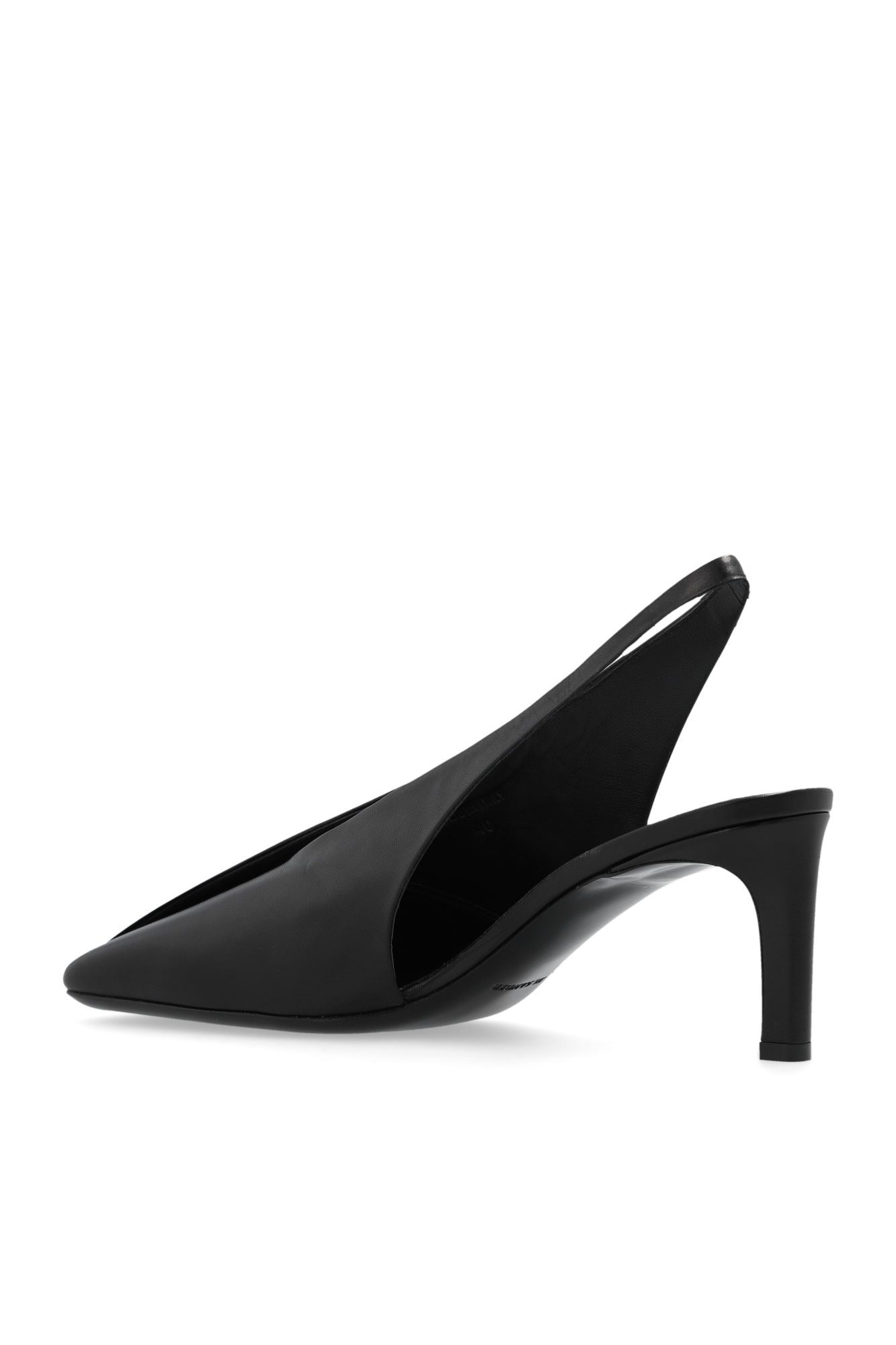 Jil sander hot sale leather pumps